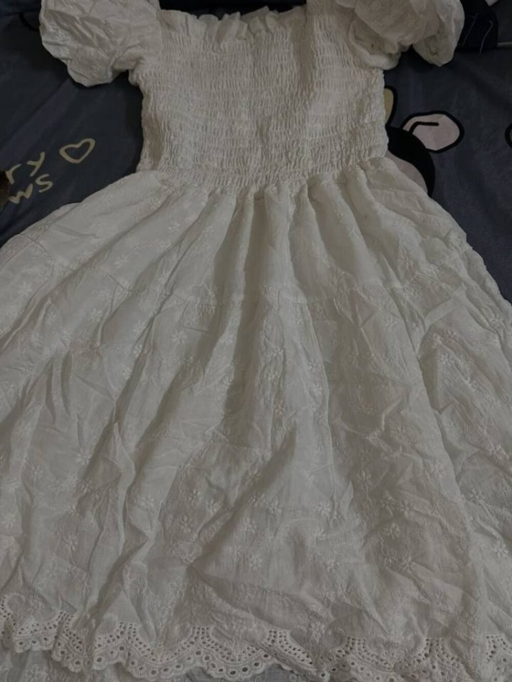 White Midi Dress